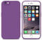 cadorabo Case compatible with Apple iPhone 6 / 6S in FLUID MATTE PURPLE - Protective cover made of flexible TPU silicone