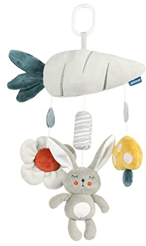 URFEDA Kinderwagen zum Aufhängen, Rassel, Krippe, Glocke, Kinderwagen, Bettglocke, Spielzeug, Babyzimmer, Auto, zum Aufhängen, Klirren, Neugeborenes, hängendes Windspiel,Spielzeug, Dekoration