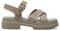 Timberland Damen Cross Strap Sandale, Hellbraun, Vollkorn, 39 EU