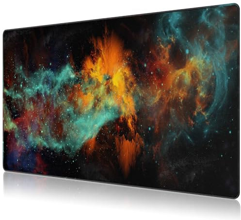 JIALONG Mouse Mat Desk Mat Gaming XXL Mouse Mat with Non-Slip for Wireless Mouse, Laptop, Computer, PC Office, Home, Gaming