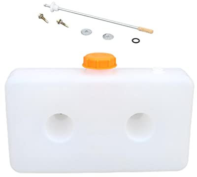 Dickly Boîte de Stockage D'huile 7L, Bidon d'eau en Plastique Transparent, Conteneur D'huile pour Voiture