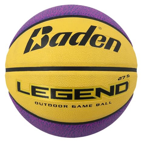 Baden Legend Basketball - langlebiger Basketball für Kinder und Erwachsene - für Freizeit und Training, 6