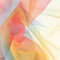 Soft-Tüll Regenbogen mit Glitzer Kostümstoff Feintüll ab 1x1,5 m Meterware, Motiv:Regenbogen 3