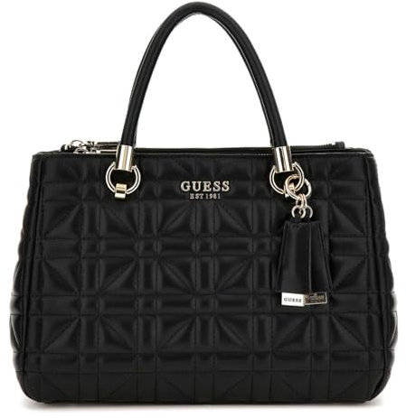 GUESS Assia High Society Satchel Black