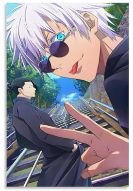 Geto Suguru und Satoru Poster, Gemälde, Leinwand, Wandkunst, Wohnzimmer, Poster, Gemälde, 20 x 30 cm