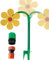 Blume Wassersprinkler - 18 * 75Cm Rasensprinkler Tanzende Blume- Rasensprinkler Bewässerung Sprenger AUS ABS, Wasserblume Für Garten Kinder, Wasserblume Sprinkler, Garten Regner Für Hof Rasen(Yellow)