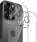 Robofun Rückseite Schutzfolie für iPhone 16 Pro 6.3'' für Panzerglas, 2 Stück Hinten Panzerfolie+2 Stück Kameraschutz, 9H HD Film Anti-Kratzen Back Schutzglas Rutschfest Folie