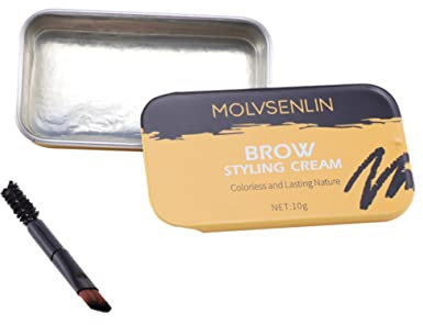 MUSISALY 2 Stk Styling-creme Für Augenbrauen Lipgloss-kit Augenbrauenwachs Augenbrauen-pomade Wasserdichter Anzug Klares Brauenwachs Augenbrauenseife Pomade Für Augenbrauen Wachsstift