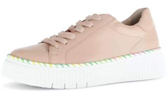 Gabor Damen Low-Top Sneaker, Frauen Halbschuhe,Freizeit,sportlich,straßenschuhe,Strassenschuhe,Sportschuhe,Rouge (Pastell),39 EU / 6 UK