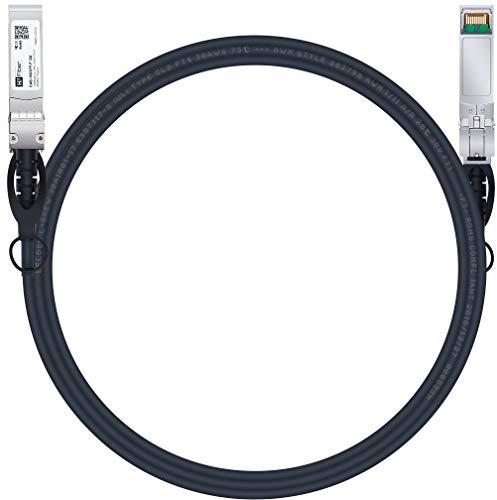 for Ubiquiti UACC-DAC-SFP10-3M,10G SFP+ DAC,10GBASE-CU SFP+ Direct Attach Copper passive twinax cable also compatible with Cisco SFP-H10GB-CU3M, Meraki, Netgear and more, 30AWG, 3 meter(10ft)
