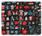 Komputer-Mousepad, Weihnachts-Großset Mousepad Verschleißfest Desk Pad Langlebige Gaming Mousepad Für Pc Computer 25X30Cm