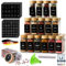 Gewürzgläser,gewürz organizer,gewürzgläser eckig - 24er Set-120ml - Gewürzdosen mit 342 Etiketten,spice jars,gewürzbehälter,gewürzgläse set,gewürzgläser mit streueinsatz