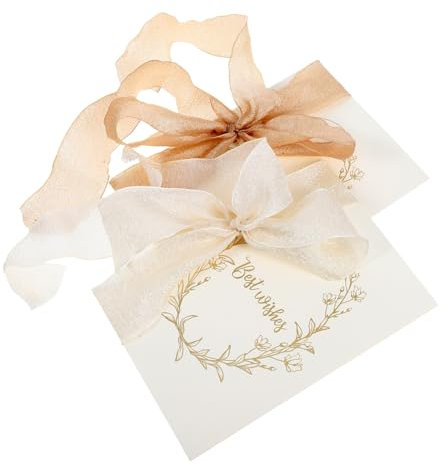 OSALADI 2 Stück Hochzeits gelübde buch schmucklos Wir sein ihr Du Paar Gelübdebücher für die Hochzeit Gelübde Handkarten Karten für das Eheversprechen Gelübde Bücher Papier