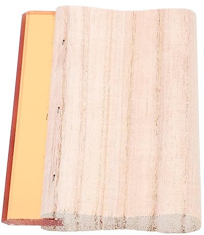 HOMSFOU Siebdruckrakel Aus Holz Präzise Tintenschaber Druckschaber Für Siebdruck Siebdruckschaber Siebdruckzubehör Druckwerkzeug Schaber Für Siebdruck Siebdruckschaber Kratzbrett