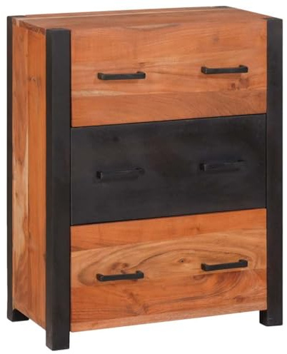 vidaXL Rustic Storage Cabinet for Living Room or Dining Room - Rectangular Sideboard for Your Home
