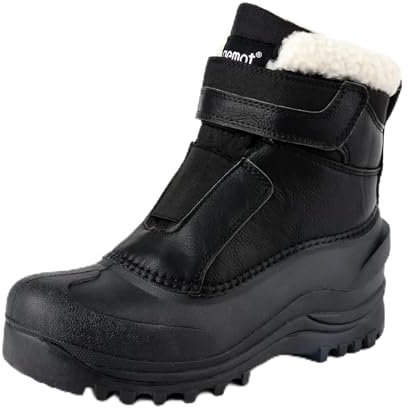 riemot Bottes de Neige Femme et Homme, Bottes de Randonnée Hiver Neige Imperméable y Antidérapant Boots de Trekking Outdoor Confortable Chaudes Boots, 37-47EU