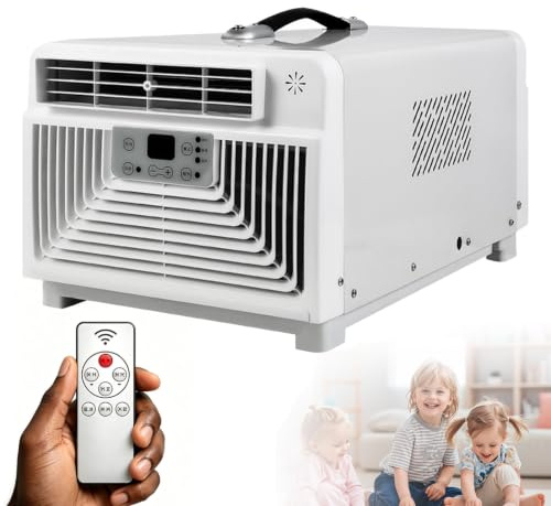 Condizionatore Portatile Ultra Silenzioso Per ten-de (42 Db), 3400 Btu Con Compressore, Modalità Notturna E Timer 12 Ore, Perfetto Per Campeggio, Ufficio E Camera Da Letto