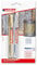 edding 750 Glanzlackmarker - gold, silber - Packung mit 2 Lackmarkern - Rundspitze 2-4 mm - Lackstift für Glas, Stein, Holz, Kunststoff und Papier - wasserfest, stark deckend
