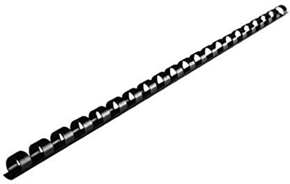 Fellowes 6 mm Plastikbinderücken – Schwarz (100 Stück) 6 mm schwarz