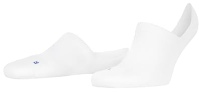 FALKE Unisex Cool Kick Invisible Füßlinge atmungsaktives schnelltrocknendes Funktionsmaterial leichte Polsterung Plüschsohle High-Cut kühlend bequem sportlich flache Naht an Fußspitze 1 Paar