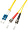 LINDY 47461 LWL-Duplexkabel LC/ST OS2 2m