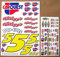 RC Nascar Auto Quest Marke Martin 1/10th aufkleber sticker