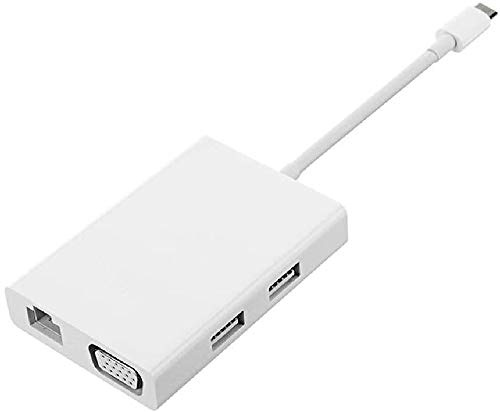 Xiaomi JGQ4005TY USB-C a VGA § GIGABIT ETHERNET Multiadaptador :: (Cables > Cables USB)