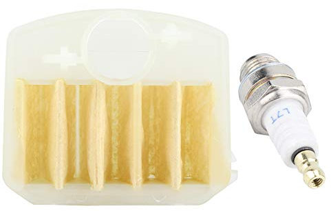 Luftfilter + L7T Zündkerzen-Kit für 340 345 346 350 351 353 Kettensägen-Gartenwerkzeugteile