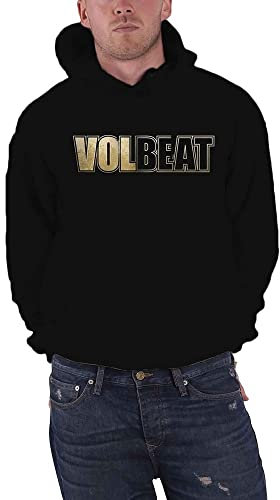Volbeat Herren Kapuzenpullover Bleeding Crown Skull schwarz