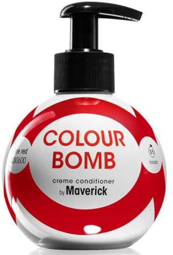 COLOUR BOMB SEMI-PERMANENT HAIR COLOUR CONDITIONER Fire Red 250ml