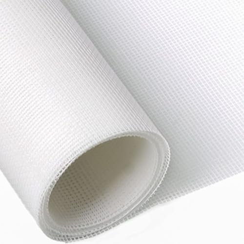 INTIRILIFE Fliegennetz aus Fiberglas Weiß Meterware Breite 150cm Maschenweite 1,2mm - UV beständig Fliegengitter Insektenschutz Gitter Fenster Tür