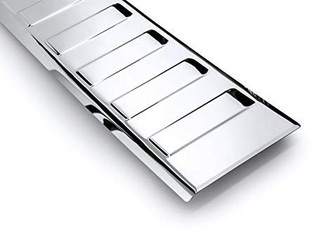 tuning-art L388 Edelstahl Ladekantenschutz passend für 5er G31 Touring M-Paket 2017-2024, Farbe:Chrom