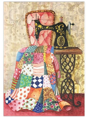 MyPuzzle Quilt - Gabila - Lovely Times - Premium 500 Teile Puzzle - MyPuzzle Sonderkollektion von Heye Puzzle