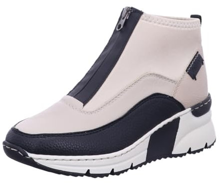 Rieker Stivaletti classici da donna Y17R2, stivaletti da donna, beige., 42 EU