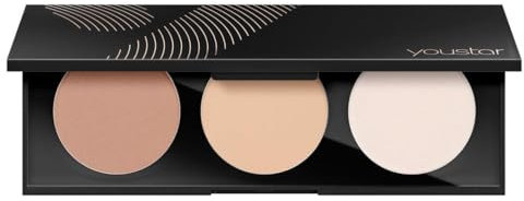 youstar CONTOUR EFFECTS | Colour Palette | Contour & Highlight Kit für Profi-Looks & Glow, Contour Make-up Palette
