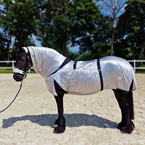 Ekzemerdecke Ekzemdecke Fliegendecke York Eczema mit Halsteil Beige (125 cm)