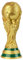 HshDUti Trophées de la coupe du monde de football 2022, réplique du trophée de la Ligue des champions de football, cadeau commémoratif (36 cm)