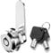 ZiYuya Cerradura tubular de leva con llave diferente, cerradura de buzón de correo, cerradura de armario, cerradura de armario, cerradura de cajón, cerradura de cajón, cerradura (20mm)
