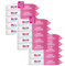 Hipp Babysanft Zart & Pflegend Feuchttücher 5x 48 Stück | Bio Mandelextrakt | Plastikfrei, Duftende Pflegetücher (Zart Pflegend, 3er Pack) + Zama4Zingo Karte