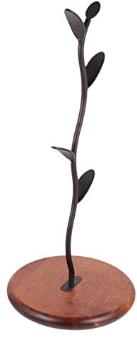 Cabilock Porte-gobelet à café Porte-Tasses Porte-gobelets Multi-usages présentoirs Etagère d'exposition Support de Tasse d'eau Organisateur de Tasse Lait Coupe décorer Tasse à café Bois