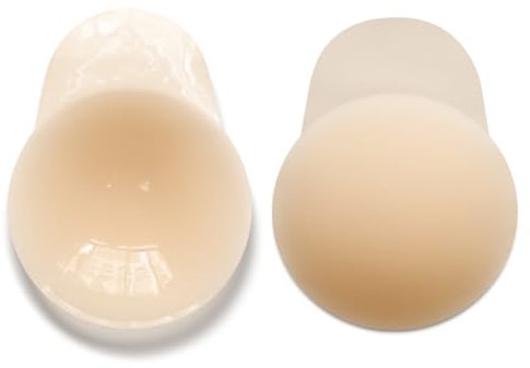 Ronronner Reggiseno Invisibile,Reggiseno Push Up Senza Spalline,Reggiseno Adesivo in Silicone Ultrasottile Donna,Copricapezzoli per Abito Spalline Senza Schienale, Reggiseno Adesivo più recente 2025