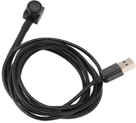 ASHATA Center Cam-Webcam für den Mittleren Bildschirm, Plug & Play-USB-Webcam, 120-Grad-Weitwinkel-Augenkontakt-Autofokus, Plug-and-Play-USB-8-MP-Webcam für den Mittleren Bildschirm für