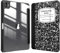 FINTIE Funda para iPad Pro 11 pulgadas (M4) 2024 con lápiz - Delgada ligera transparente carcasa trasera con borde de TPU suave, composition book