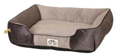 Eifelblick Lit pour chien, de qualité et confortable, en 4 tailles différentes, S à XL, un panier de qualité supérieure à câliner pour nos proches, en gris/anthracite (S)