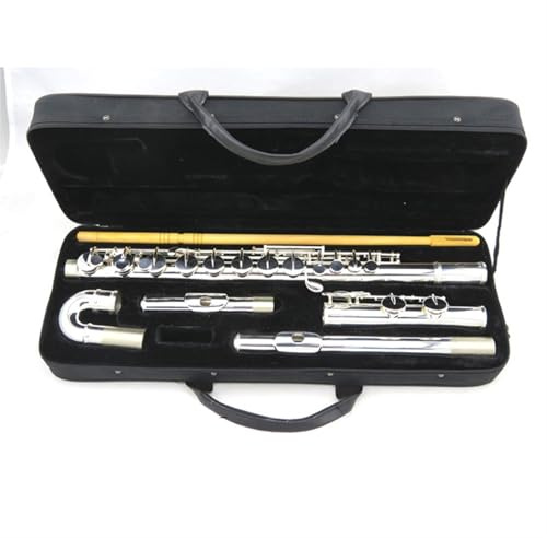 Querflöte Versilbertes Altflöte-G-Tonart-Ensemble-Band-Performance-Instrument