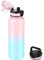 GOPPUS 1200ML/40OZ Stainless Steel Water Bottle 1.2 Litre Metal Vacuum Flask for Travel Double Walled Bottle Leakproof Coffee Flask for Outdoor Large Bottle with Wide Mouth Sport Bottles Keep Hot/Cold