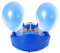 Pompa elettrica per palloncini, 1200 W, con timer, gonfiatore portatile, quantitativo, con 2 ugelli per feste, matrimoni