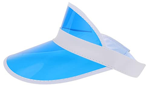 SOIMISS Sonnenhut Sonne Stirnband Sol Sonnenhüte Neonhut Faltbarer Hut Motorhaube Sombrero Kappe Sonnenschutzkleidung Hüte Strohhut Hüte Mit Sonnenblende Visier Schirmmütze Blue Plastik