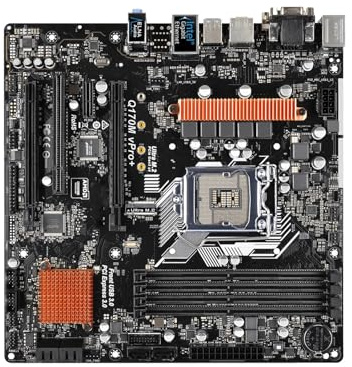 Computer Motherboards Fit For ASRock Q170M VPRO+ Motherboard Intel Q170 LGA 1151 DDR4 64GB Micro ATX support i5-7400 i5-6400 i3-6300 i7-6700 i7-7700 cpu motherboards