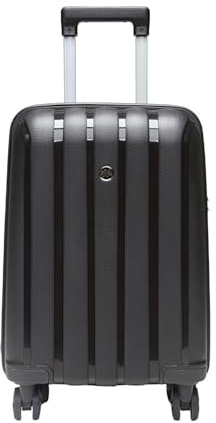Hotiç Luxury Unisex Travel Cabin Suitcase, Compact Lightweight Design, Durable for Frequent Flyers, Convenient for All Travels | Black - Cabin